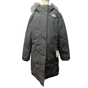The North Face Women’s Arctic Parka Size Medium Black DryVent 550 Fill Fur Trim